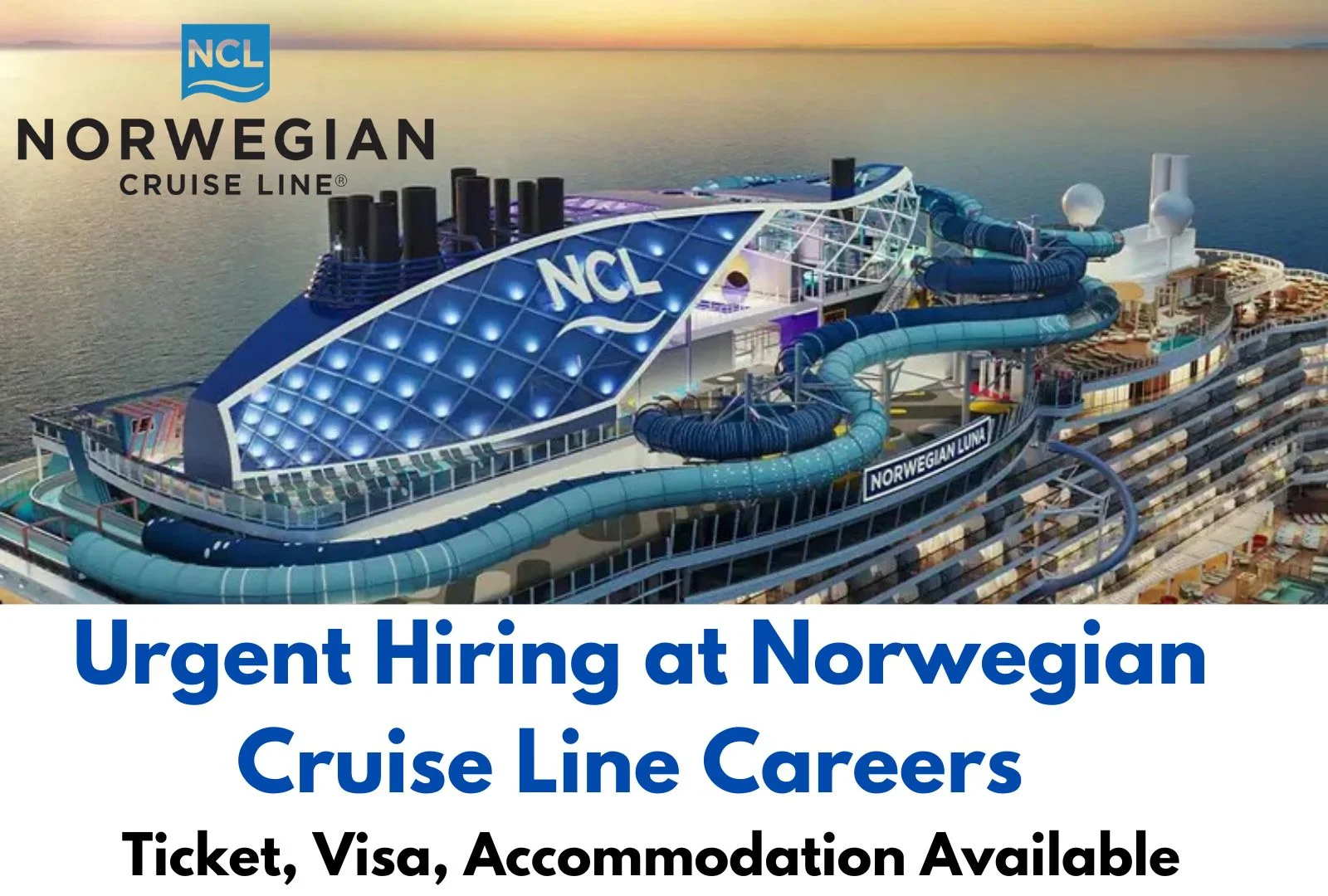 Urgent Hiring at Norwegian Cruise Line Careers: NCL Career Opportunities